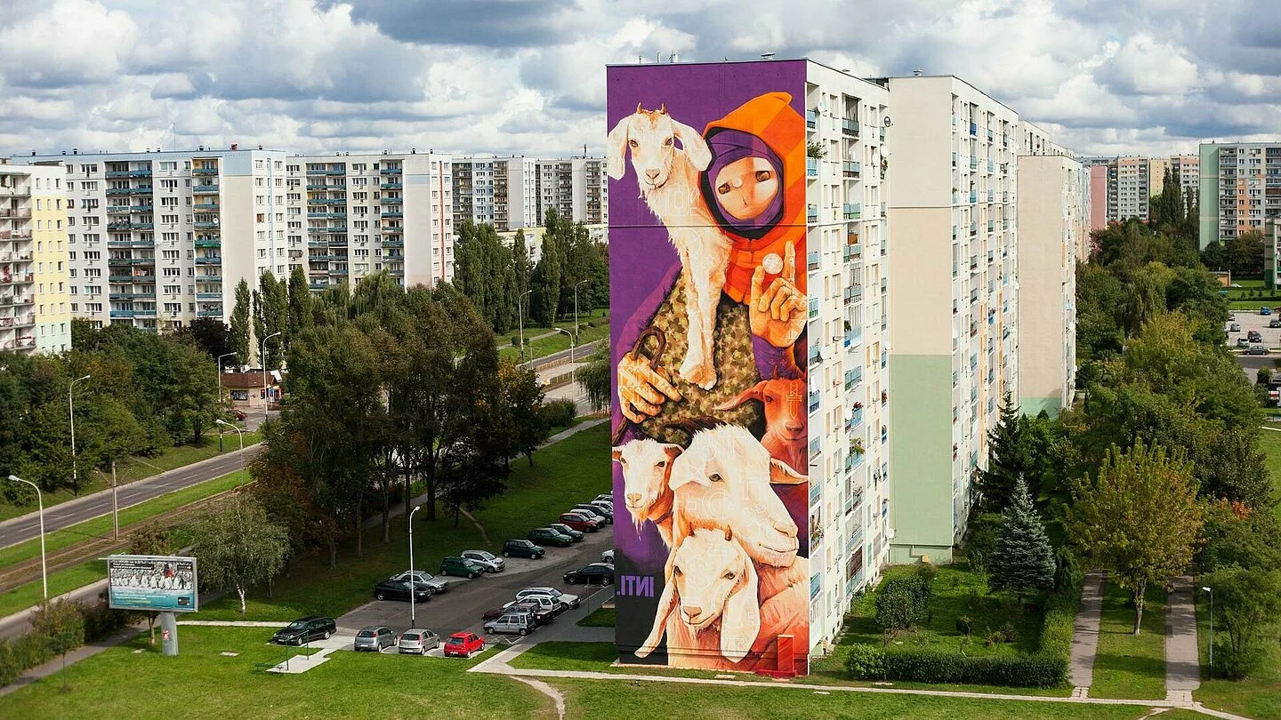 Łódź murals